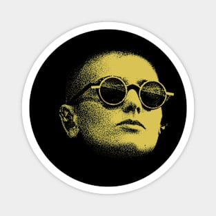 Yellow Sinead O'Connor Vintage Magnet